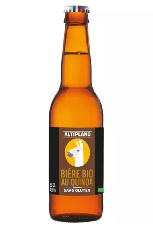 ALTIPLANO - Bière Bio sans gluten au Quinoa | 33cl | 4.5% - Free My Beer