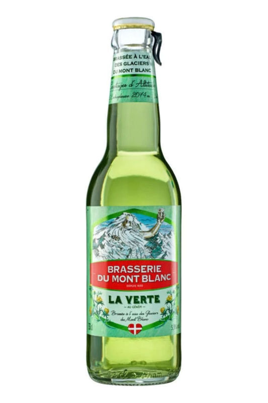 Brasserie du Mont Blanc - sans gluten - La Verte au Génépi | 33cl | 5.8° - Free My Beer